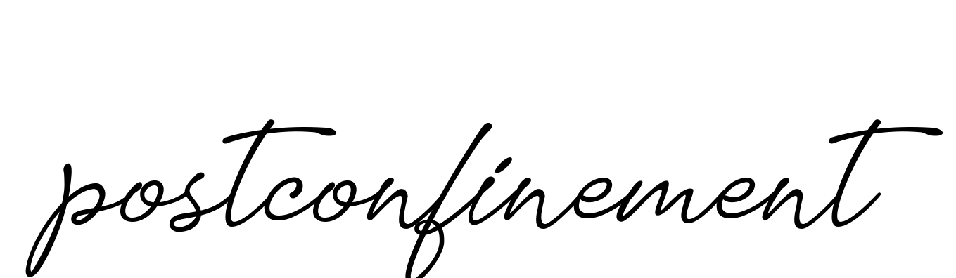Postconfinement signature