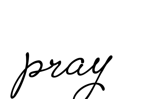 Pray signature