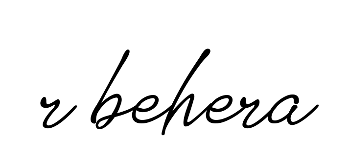 R-behera signature