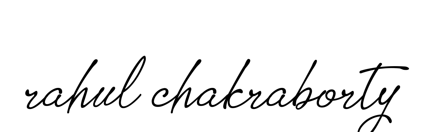 Rahul-chakraborty signature