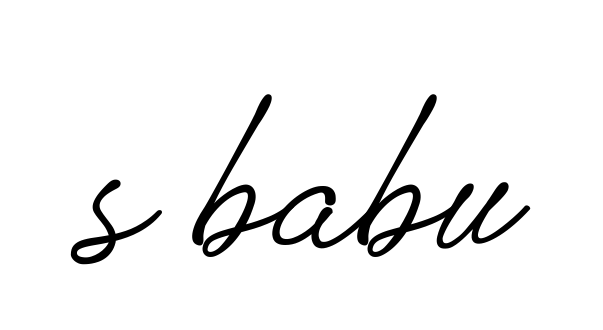 S-babu signature