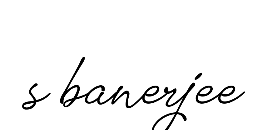 S-banerjee signature
