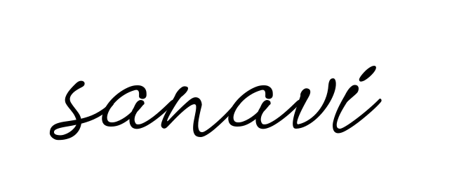 Sanavi- signature