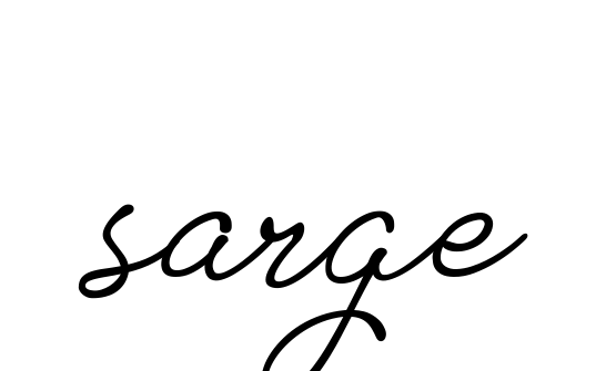 Sarge signature