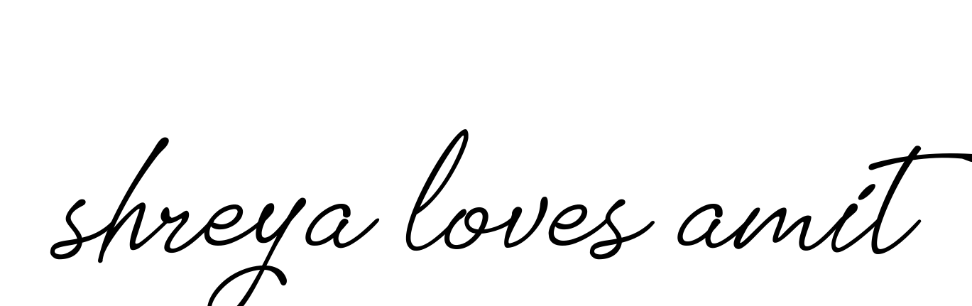 Shreya-loves-amit signature