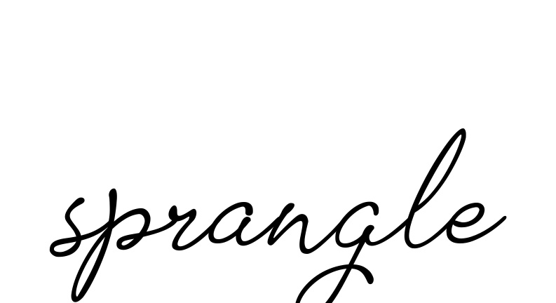 Sprangle signature