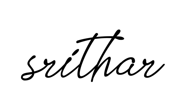 Srithar signature
