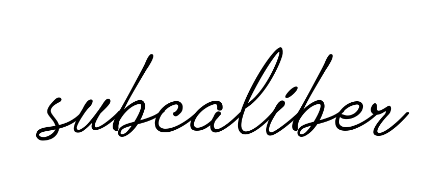 Subcaliber signature