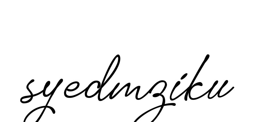 Syedmziku signature