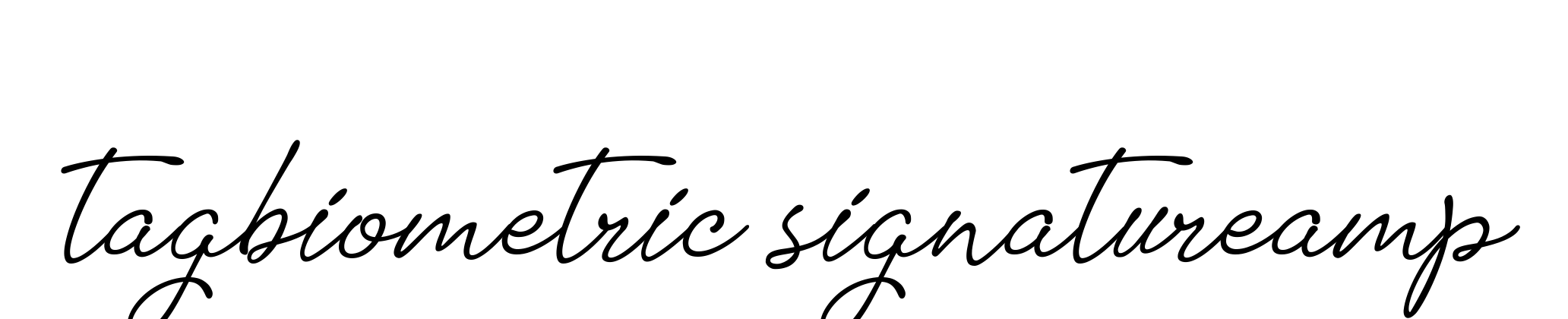 Tagbiometric-signatureamp signature