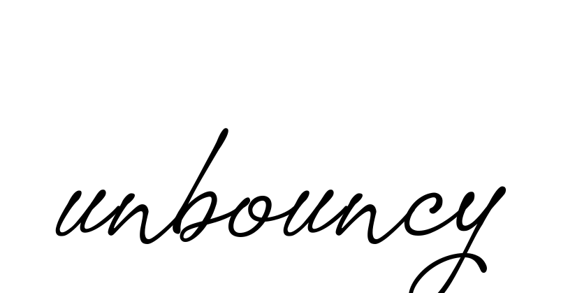 Unbouncy signature
