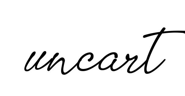 Uncart signature