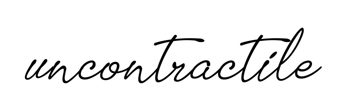 Uncontractile signature