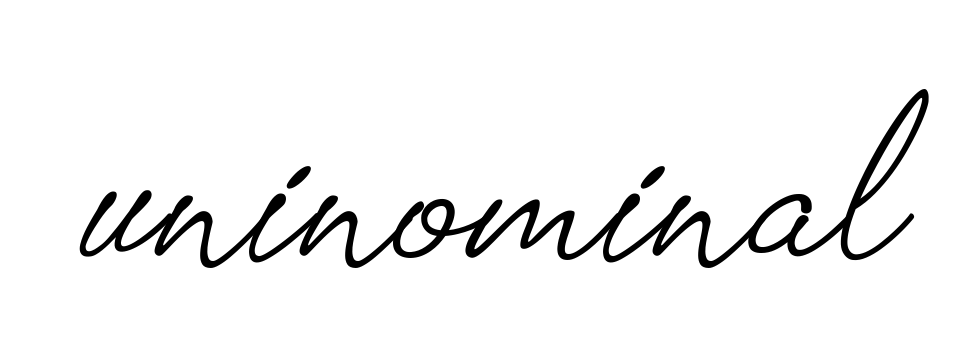 Uninominal signature