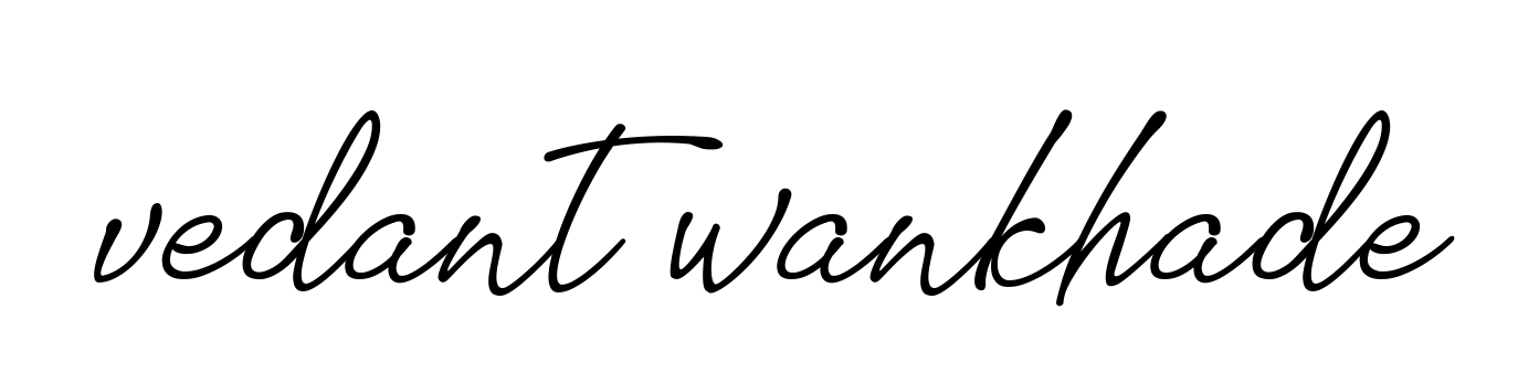 Vedant-wankhade signature