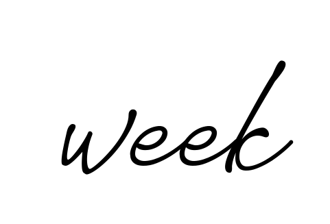 Week signature