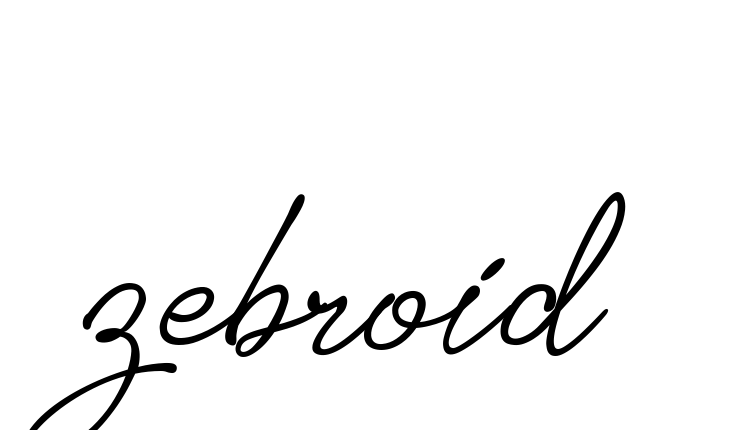 Zebroid signature