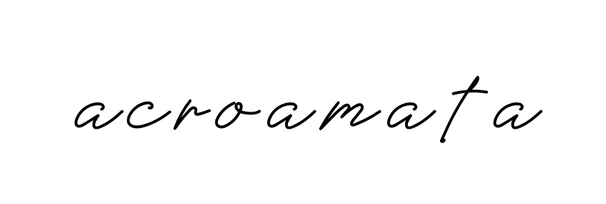 Acroamata signature
