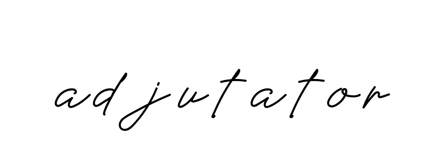 Adjutator signature