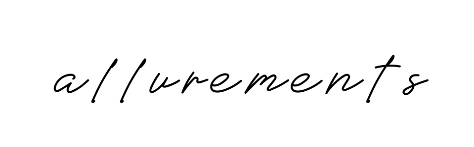 Allurements signature