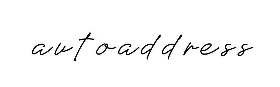 Autoaddress signature