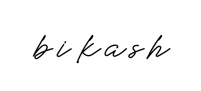 Bikash signature