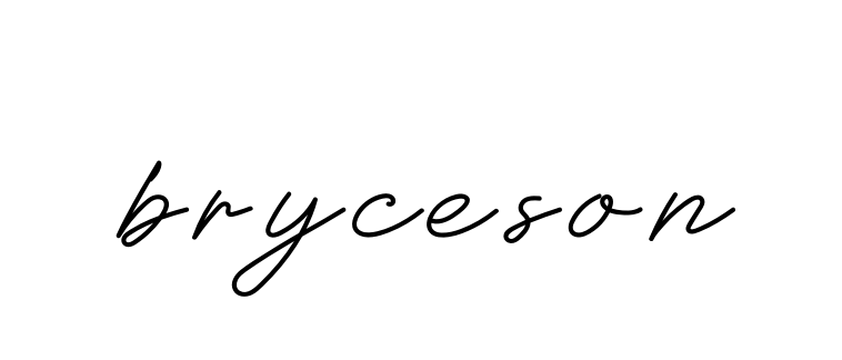 Bryceson signature