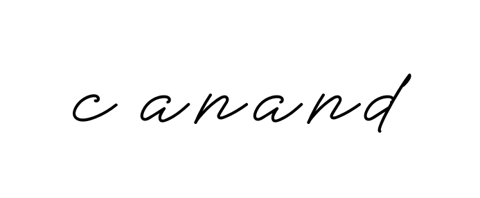 C-anand signature