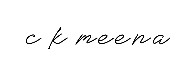 C-k-meena signature