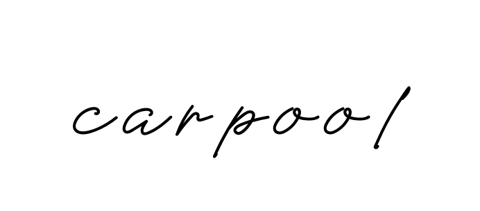 Carpool signature