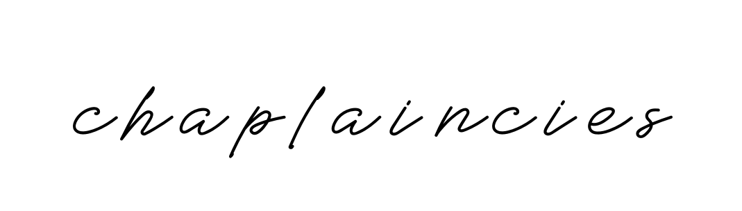 Chaplaincies signature