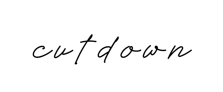 Cutdown signature