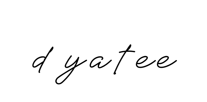 D-yatee signature