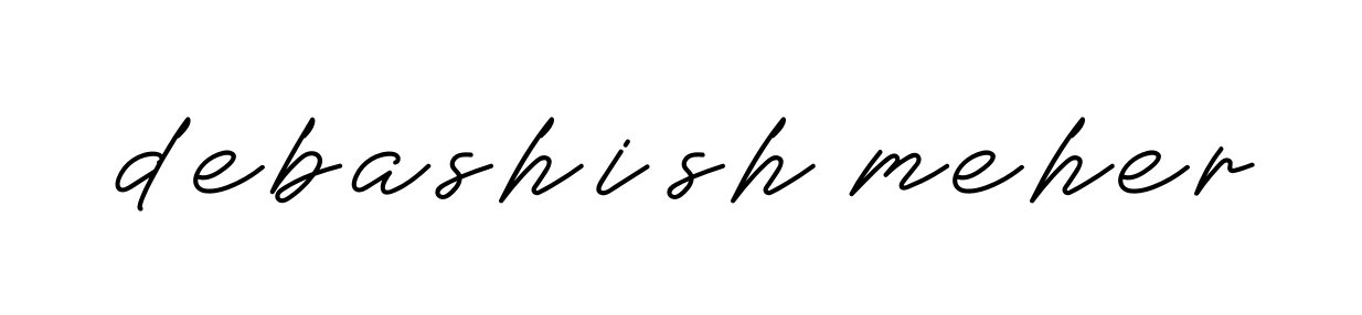 Debashish-meher signature