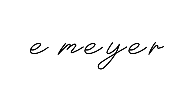 E-meyer signature