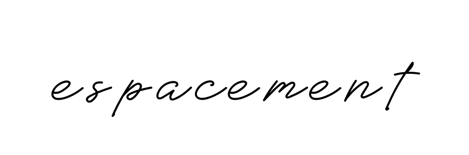 Espacement signature