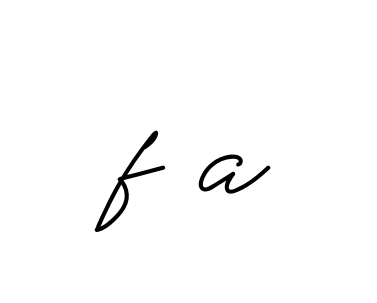 F-a signature