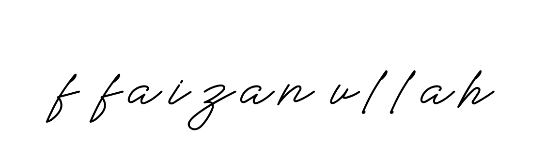 F-faizan-ullah signature