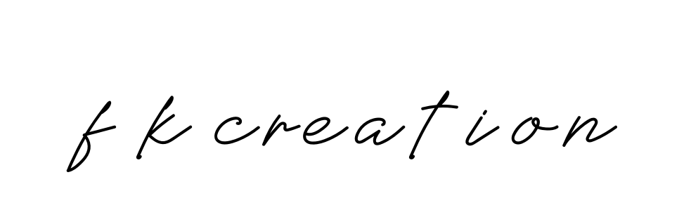 F-k-creation signature