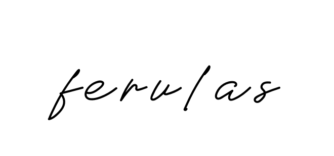 Ferulas signature