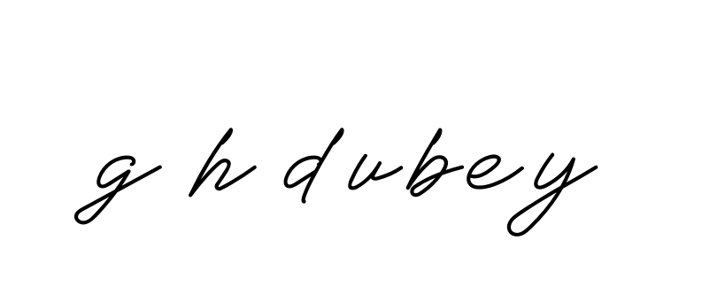 G-h-dubey signature