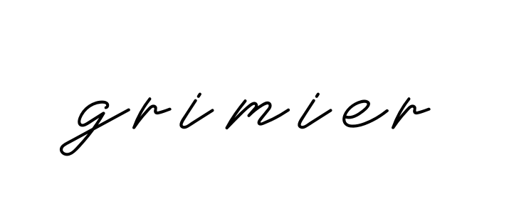 Grimier signature