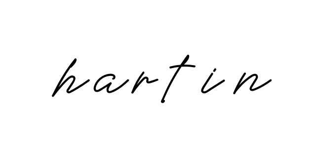 Hartin signature