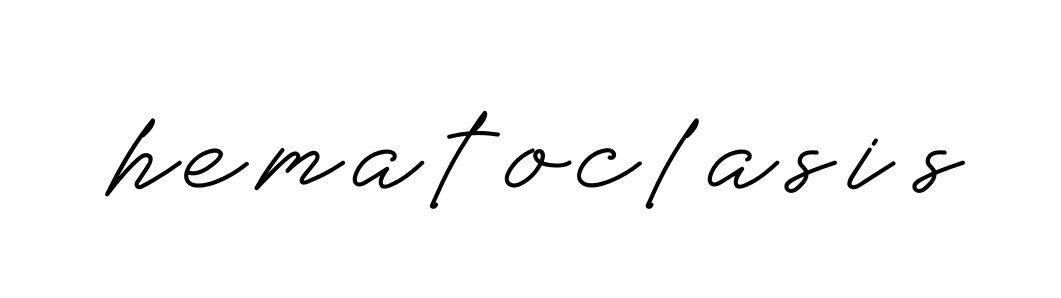 Hematoclasis signature