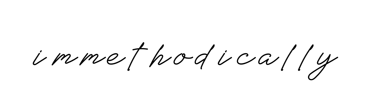 Immethodically signature