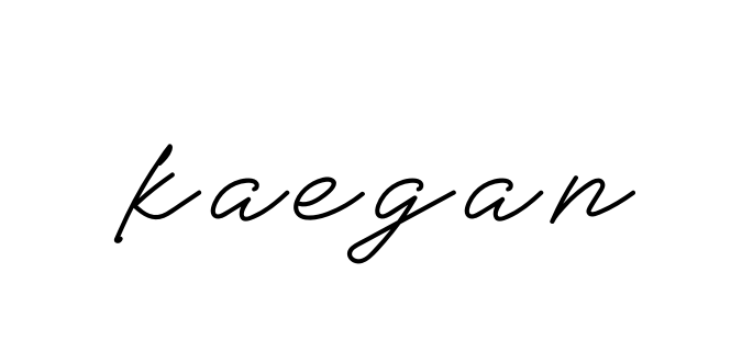 Kaegan signature