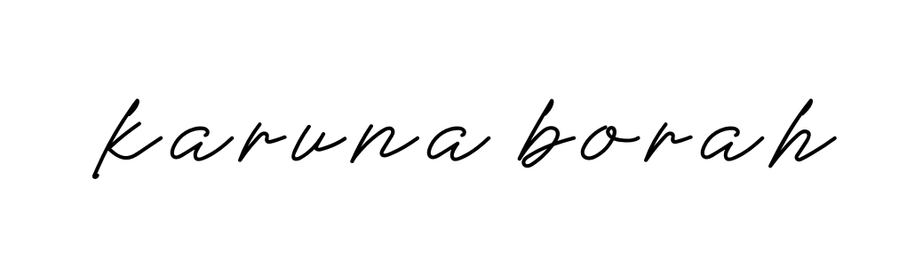 Karuna-borah signature