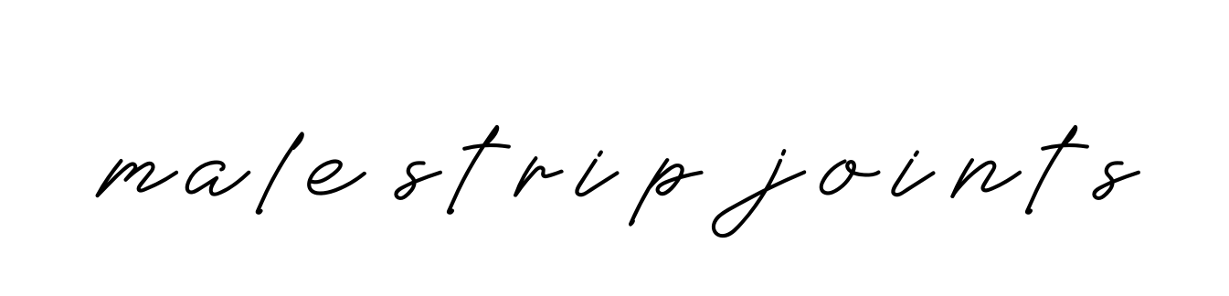 Male-strip-joints signature