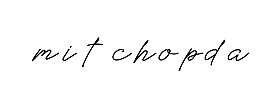 Mit-chopda signature