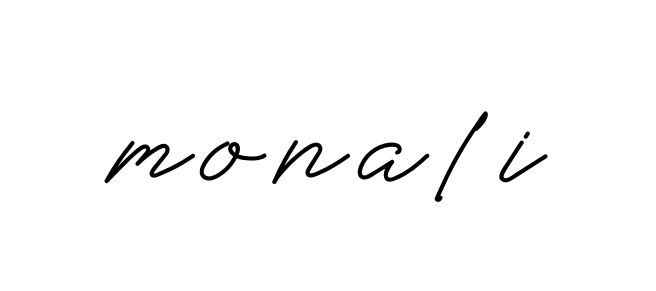 Monali signature